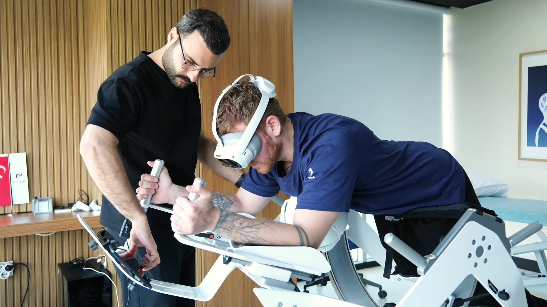 ICAROS Health — VR destekli core ve denge antrenmanı